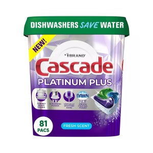 캐스캐이드 플래티넘 플러스 식기세척기 세제 81개입 코스트코 대용량상품