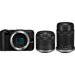 디지털카메라 일본 605855 キヤノン Canon 캐논 EOS R50V 더블 줌 키트 바디 APS-C 사이즈 미러리스 카메라교환렌즈 RF-S14-30mm F4-6.3 IS STMP