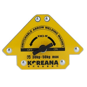 코리아나 스위치형 용접자석 KM3-M