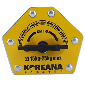 코리아나 육각스위치형 용접자석 KM4-S