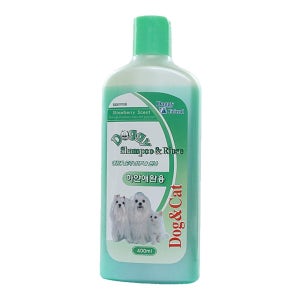 화이트닝 강아지 샴푸 린스 백모견 2개 홈케어 버블워시