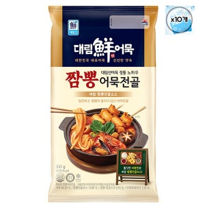 사조 대림선 짬뽕어묵전골 331g x 10개 1박스 (행사)