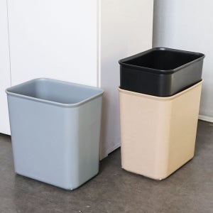 뚜껑없는 휴지통 오픈 분리수거 쓰레기통 사무실 omg244 스윙 14L