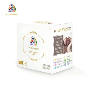 [4단계] 르소메 프리미엄 신생아 아기 밤 기저귀 / 국내생산 남녀공용 밴드형 특대형 152매