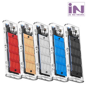 SSD 외장케이스 M.2 NVMe USB3.1 최대 8TB 방열판포함