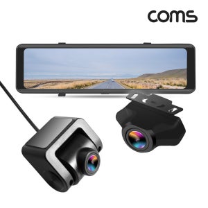 차량용 룸미러 블랙박스 전후방 10.88형 G센서 터치스크린 디지털 1080P FHD GF982