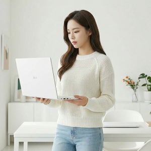 LG전자 2024 그램17 WQXGA 코어Ultra7 메테오레이크 에센스화이트 8GB 256GB FD