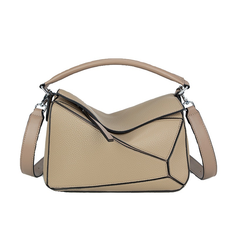 로에 퍼즐백 라지 클래식 탄 블랙 Puzzle Bag