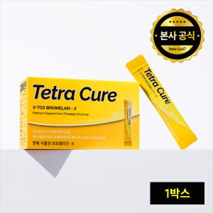 테트라큐어 식물성 브로멜라인-X 붓톡 파인애플 효소 14포, 1개