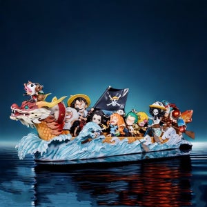 원피스 스타일 피규어 원피스배피규어 GK 루피 조로 나미 상디 쵸파 프랑키 우솝 36cm