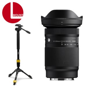 시그마 C 20-200mm F3.5-6.3 DG L마운트 + NG 3in1 모노포드