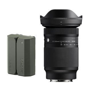 시그마 C 20-200mm F3.5-6.3 DG 소니 FE + 틸타 FZ100 충전지