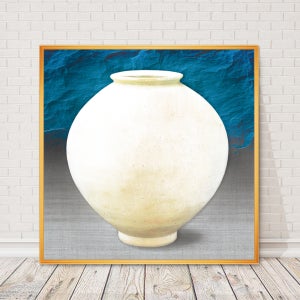 달항아리 풍수인테리어 좋은 기운을 불러 행운을 가져다주는 풍수그림 SM30-01