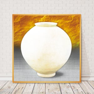 달항아리 풍수인테리어 좋은 기운을 불러 행운을 가져다주는 풍수그림 SM30-02