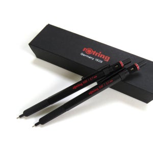ROTRING 로트링 500 샤프 0.5 0.7mm (Black) [각인 선물 포장 포함]