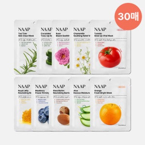 티트리 수분 콜라겐 모공 마스크 30매 세트