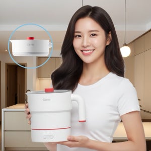 접이식 멀티 쿠커 전기 포트 스마트 여행용 휴대용 차박 미니 전기냄비