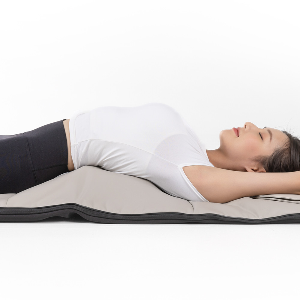 [S급 리퍼] 제스파 바디플로 전신 등 허리 스트레칭 마사지기 목 어깨 공기압 마사지 매트 ZP8315