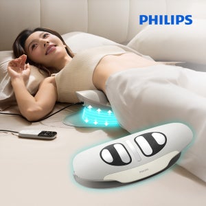 필립스 코어핏 허리 마사지기 PPM4342 허리안마기 온열 EMS 진동 안마기