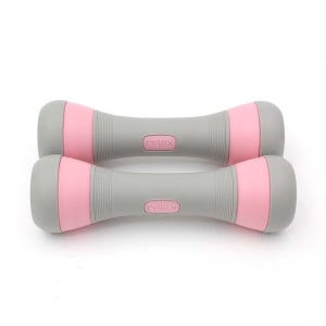 무게조절 덤벨 아령 2kg 2개 세트 핑크 홈트레이닝
