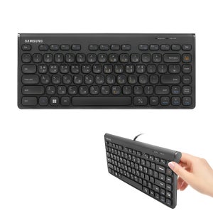 유선 미니키보드 USB 멤브레인 키 멀티미디어 키 경량 노트북 데스크탑 키보드 소형사무기기