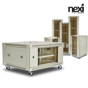 넥시 NX-H370 허브랙 H360xW600xD600 6U (NX917) 아이보리