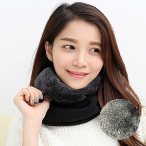 후리스 보아털 기모 넥워머 겨울 바라클라바 넥히터