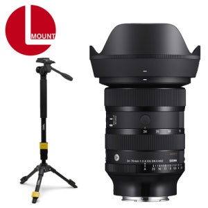 시그마 24-70mm F2.8 DG DN II Art L 마운트 + NG 3in1 모노포드