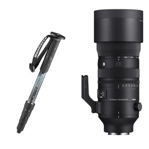 시그마 S 70-200mm F2.8 DG DN OS 소니 FE + 맨프로토 모노포드