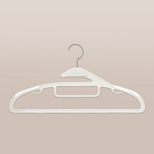 국내제작 아임홈리빙 까사마미 화이트 옷걸이 1P 논슬립 어깨뿔방지 멀티 옷걸이