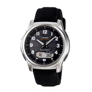 카시오 시계 전파 웨이브 멀티 핸드 6 셉터 WVA-M630B-1AJF 블랙 재고보유