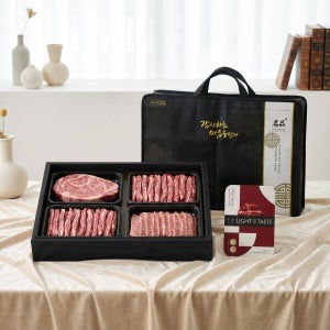 한우 선물세트 투뿔 소고기 설 명절 추석 등심 갈비살 구이용