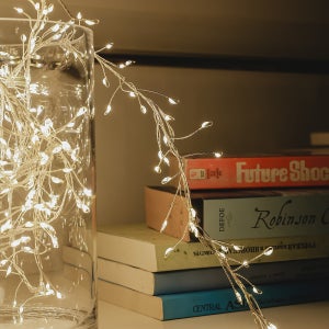 윈터스케치 크리스마스 트리 대용량 지네 전구 전구색 5배 촘촘한 LED 클러스터 2000구