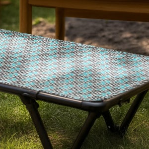 해든마루 프리볼트 1인용 전기장판 전기매트 여행 캠핑 휴대용 패턴형, 50x150cm