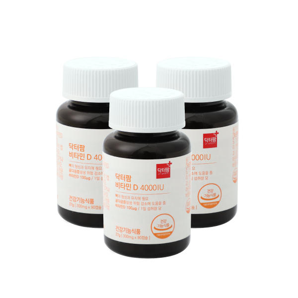 <b>닥터팜 비타민D</b> 4000IU 300mg X 90정 3개