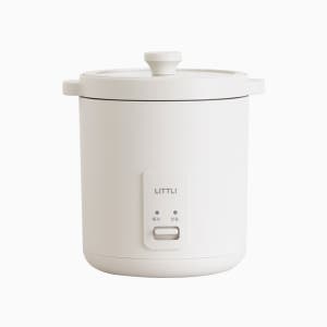 리틀리 꼬마 냄비 밥솥 1인용 2인용 혼밥 미니 유리뚜껑 전기밥솥 LRC01