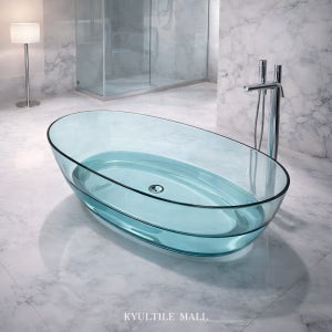 [PILOTO] 필로토 판타즈마욕조8001 클리어블루 이동식욕조 천연수지욕조