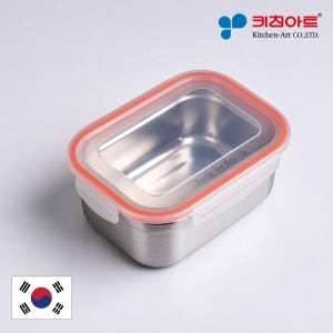 국산 키친아트 아트락 STS304 스텐 반찬통 세트 소형 밀폐용기 주방 정리 용기