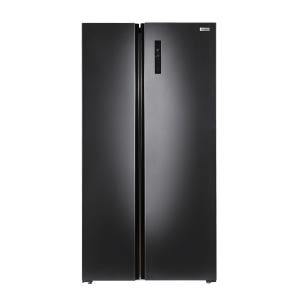 CRK 2도어 양문형 냉장고 619L 블랙메탈 KRNS619BPS1