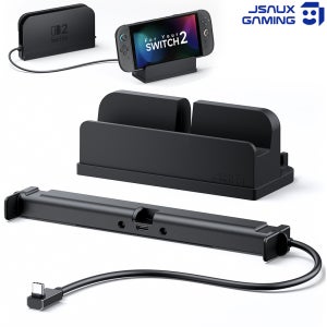 닌텐도 스위치2 독 연장 거치대 JSAUX TV연결 케이블
