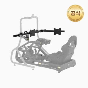 파나텍 GT 콕핏 트리플 모니터 거치대 스탠드 블랙