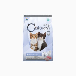 캐츠랑 키튼앤주니어 닭고기+참치, 8kg, 1개