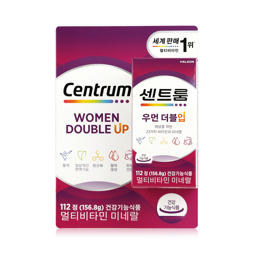 센트룸 우먼 더블업 멀티비타민 112정