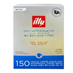 일리 디카페인 미니 커피스틱 1g x 150ct / 코스트코 커피