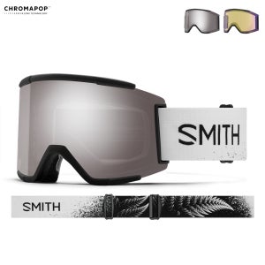 2526 스미스 스쿼드XL 스노우 고글 - AC 엘리스 로빈슨/크로마팝 썬 플래티넘 미러+스톰 옐로우플래쉬