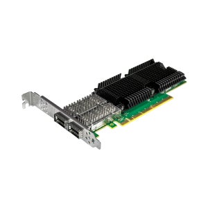 래아자 PCI-E x16 QSFP28 듀얼 100G 멜라녹스 서버 랜카드 595QSFP-100G-MX