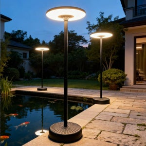 솔라돔 이동식 태양광 가로등 야외조명 태양열 LED전등 외부벽 센서 정원등 42높이2.5M