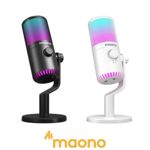 마오노 DM30RGB 게이밍 방송용 USB 콘덴서 마이크