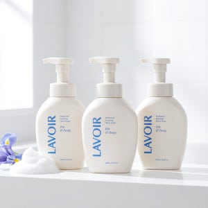 라브아 포밍 핸드워시 거품 버블워시 손세정제 아이리스앤피오니, 500ml, 3개