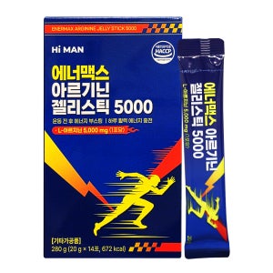 하이맨 에너맥스 아르기닌젤리 스틱 5000 20g x 14포